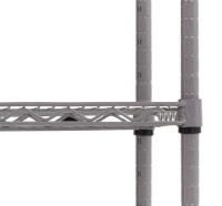 Metro Super Erecta  Industrial Wire Shelf  Metroseal Gray 